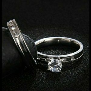 High Quality stainless steel engagement rings